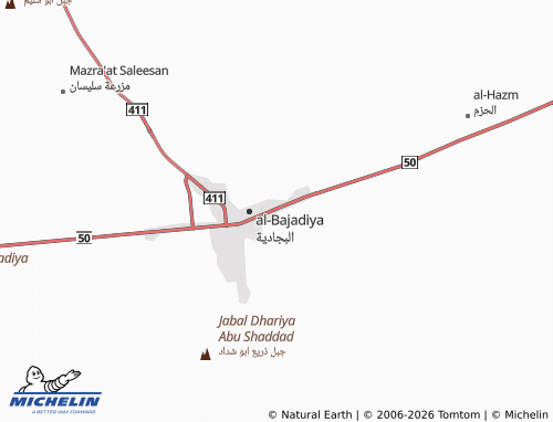 Carte MICHELIN al-Mathuwiya - ViaMichelin