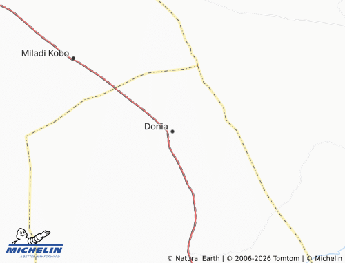 MICHELIN Donia map - ViaMichelin