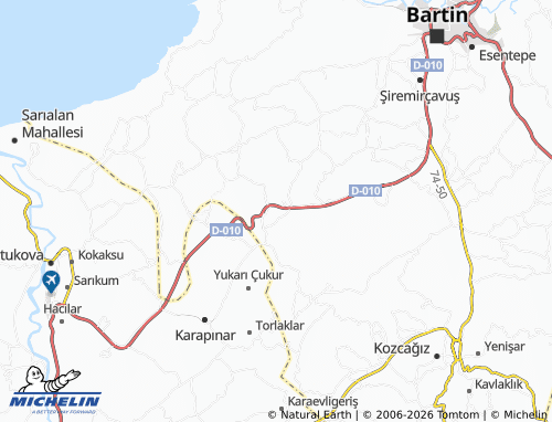 Mapa MICHELIN Akmanlar - ViaMichelin