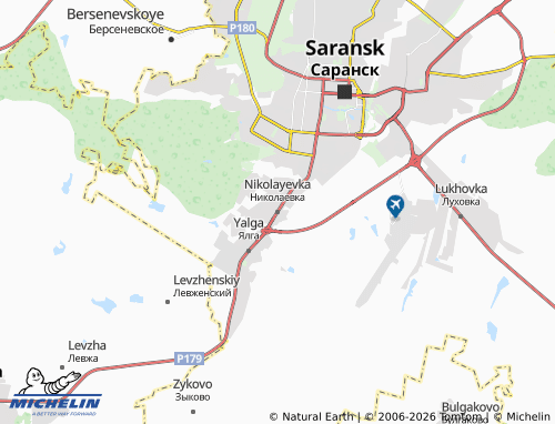 MICHELIN-Landkarte Nikolayevka - ViaMichelin