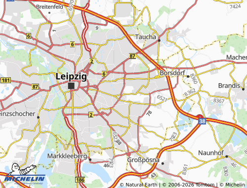 MICHELIN Mölkau map - ViaMichelin