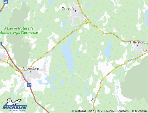 MICHELIN Målskog map - ViaMichelin