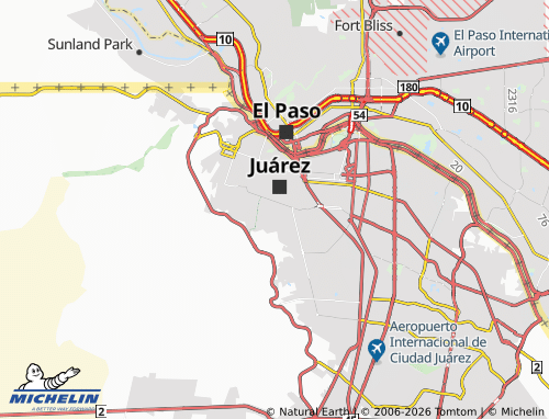 Mappa MICHELIN Mariano Escobedo - ViaMichelin