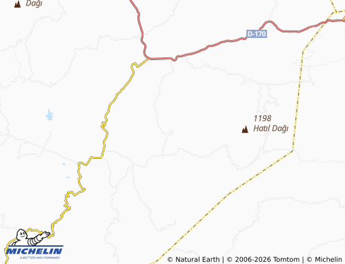 MICHELIN Hasanlar map - ViaMichelin