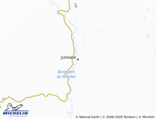 MICHELIN Jussiape map - ViaMichelin