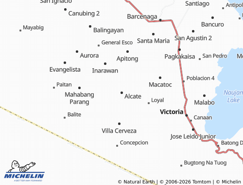 Mappa MICHELIN Alcate - ViaMichelin