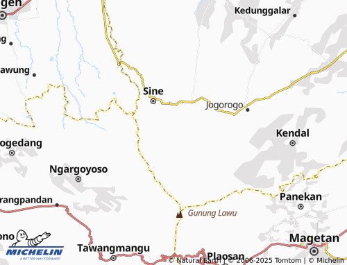 MICHELIN-Landkarte Girikerto - ViaMichelin