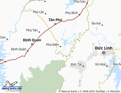Carte MICHELIN Phú Điền - ViaMichelin