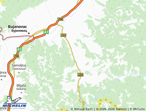Carte MICHELIN Klinovac - ViaMichelin