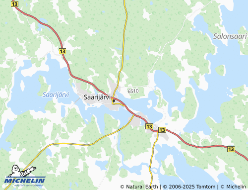 MICHELIN Hämeenniemi map - ViaMichelin
