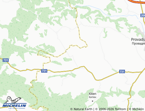 Mappa MICHELIN Snezhina - ViaMichelin