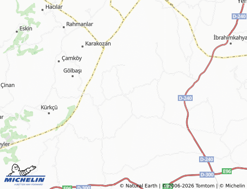 MICHELIN Karakuyu map - ViaMichelin