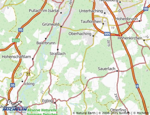 Mappa MICHELIN Ödenpullach - ViaMichelin