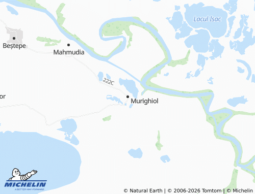 Carte MICHELIN Murighiol - ViaMichelin