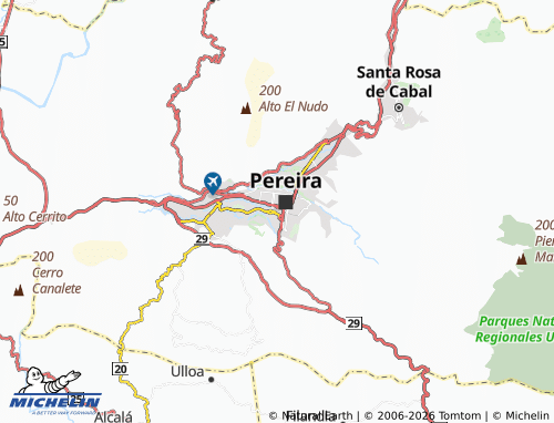 MICHELIN La Lorena IV map - ViaMichelin