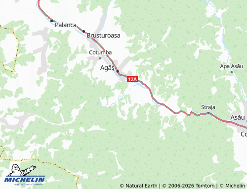 MICHELIN Sulța map - ViaMichelin
