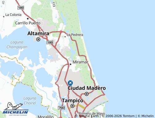 Mappa MICHELIN Nuevo Madero - ViaMichelin
