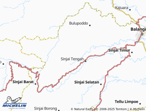 MICHELIN Bonto map - ViaMichelin