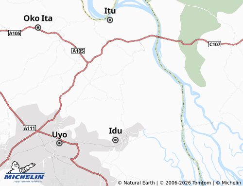 Mappa MICHELIN Eman Uruan - ViaMichelin