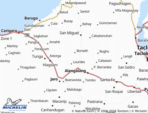 MICHELIN Hupit map - ViaMichelin