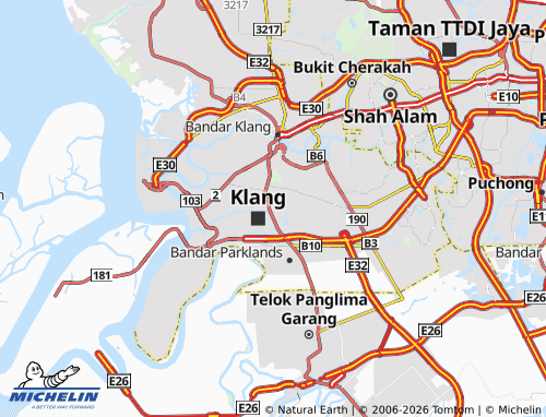 MICHELIN-Landkarte Taman Desawan - ViaMichelin