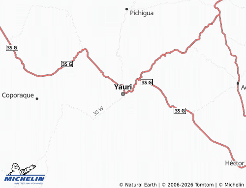 Carte MICHELIN Yauri - ViaMichelin