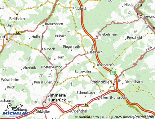 Carte MICHELIN Steinbach - ViaMichelin