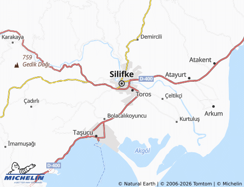 MICHELIN Mukaddem map - ViaMichelin