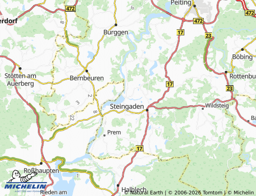 Mapa MICHELIN Illach - ViaMichelin