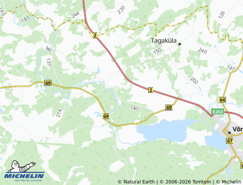 Mappa MICHELIN Alakülä - ViaMichelin