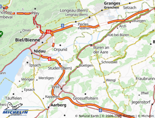 MICHELIN-Landkarte Dotzigen - ViaMichelin