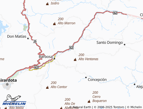 MICHELIN Volantín map - ViaMichelin