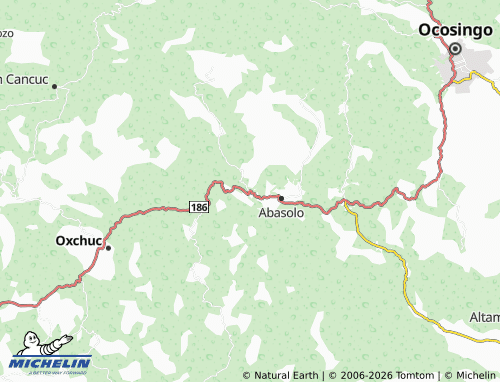 Carte MICHELIN Tzajalá - ViaMichelin
