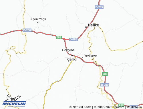 MICHELIN Sakarya map - ViaMichelin