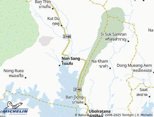 MICHELIN Ban Kho map - ViaMichelin