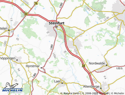 MICHELIN Dumte map - ViaMichelin