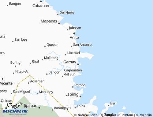 Mappa MICHELIN Dao - ViaMichelin