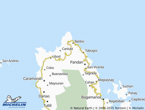 MICHELIN Porot map - ViaMichelin