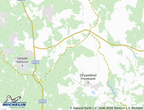 Carte MICHELIN Gidromet SNT - ViaMichelin