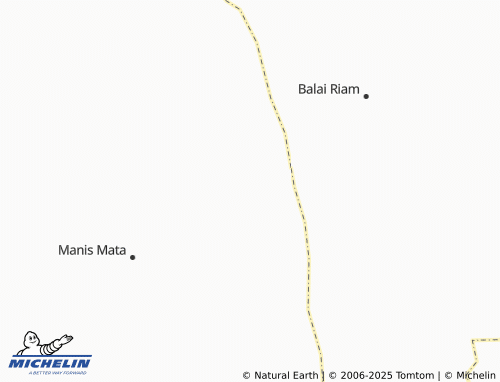 MICHELIN Batu Sedau map - ViaMichelin