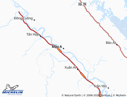 Mapa MICHELIN Văn Yên - ViaMichelin