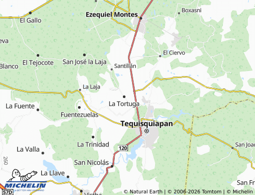 MICHELIN Lomas de La Tortuga map - ViaMichelin