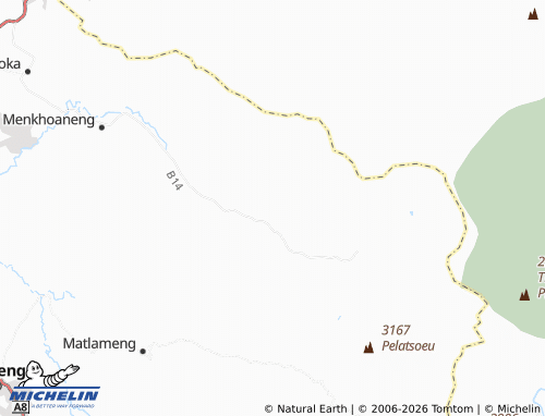 Mappa MICHELIN Masianokeng - ViaMichelin