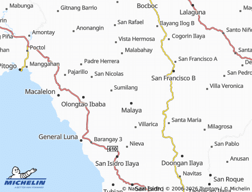 MICHELIN Lavides map - ViaMichelin