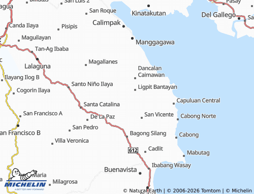 MICHELIN Santa Maria map - ViaMichelin
