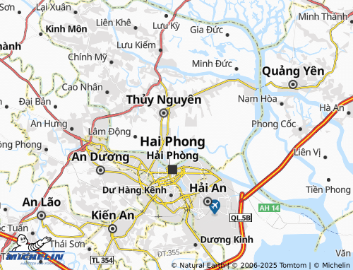 Carte MICHELIN Dương Quan - ViaMichelin
