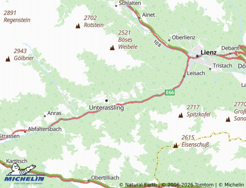 MICHELIN Dörfl map - ViaMichelin