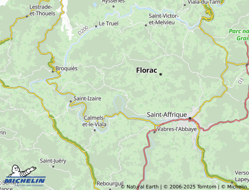 MICHELIN Bournac map - ViaMichelin