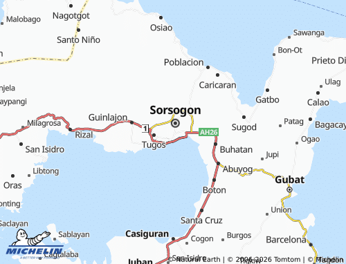 MICHELIN Salog map - ViaMichelin