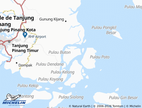 Mapa MICHELIN Air Glubi - ViaMichelin